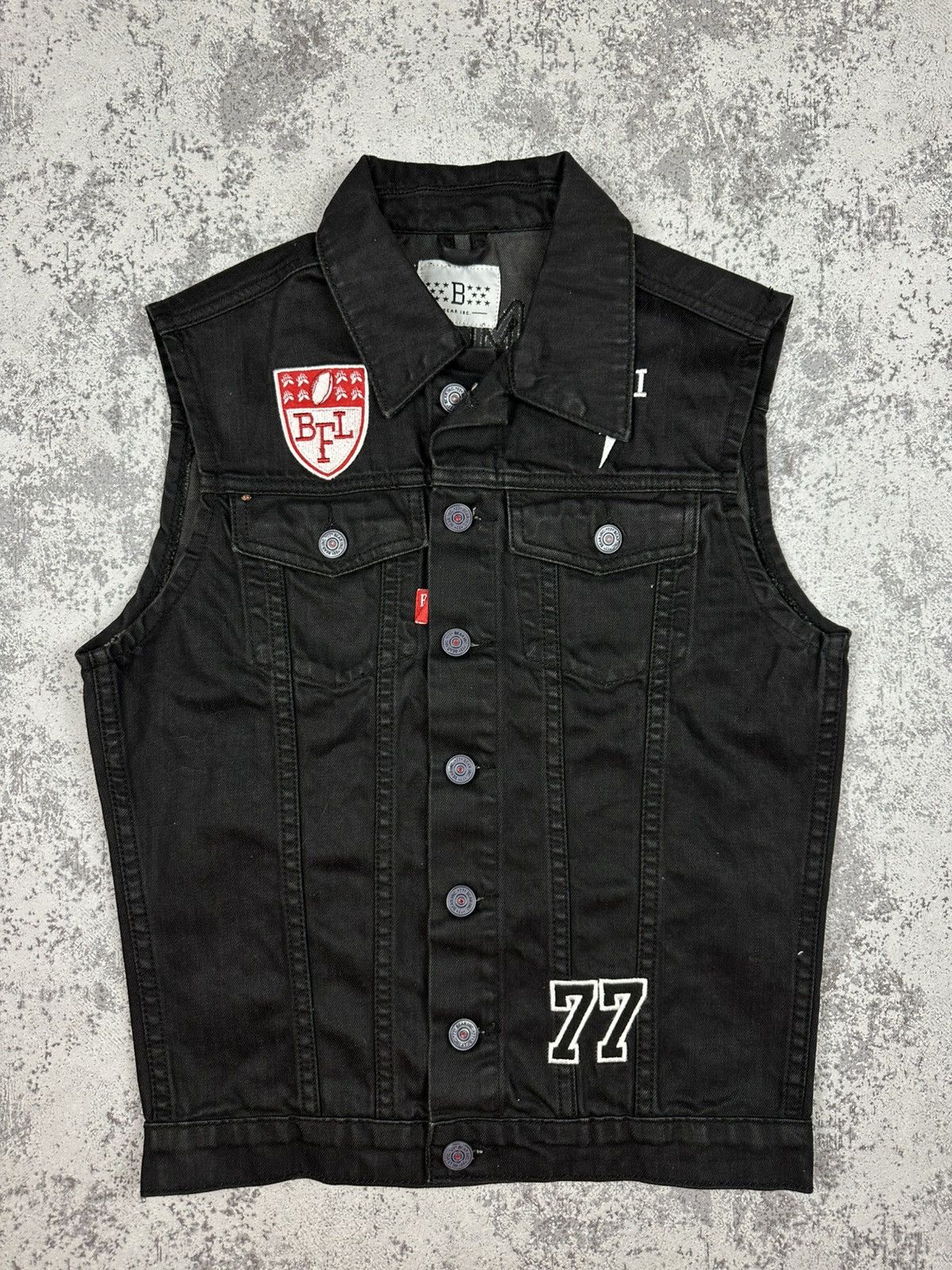 Band Tees Denim Vest In Memory of Bones Brigade Size US M / EU 48-50 / 2 - 2 Thumbnail