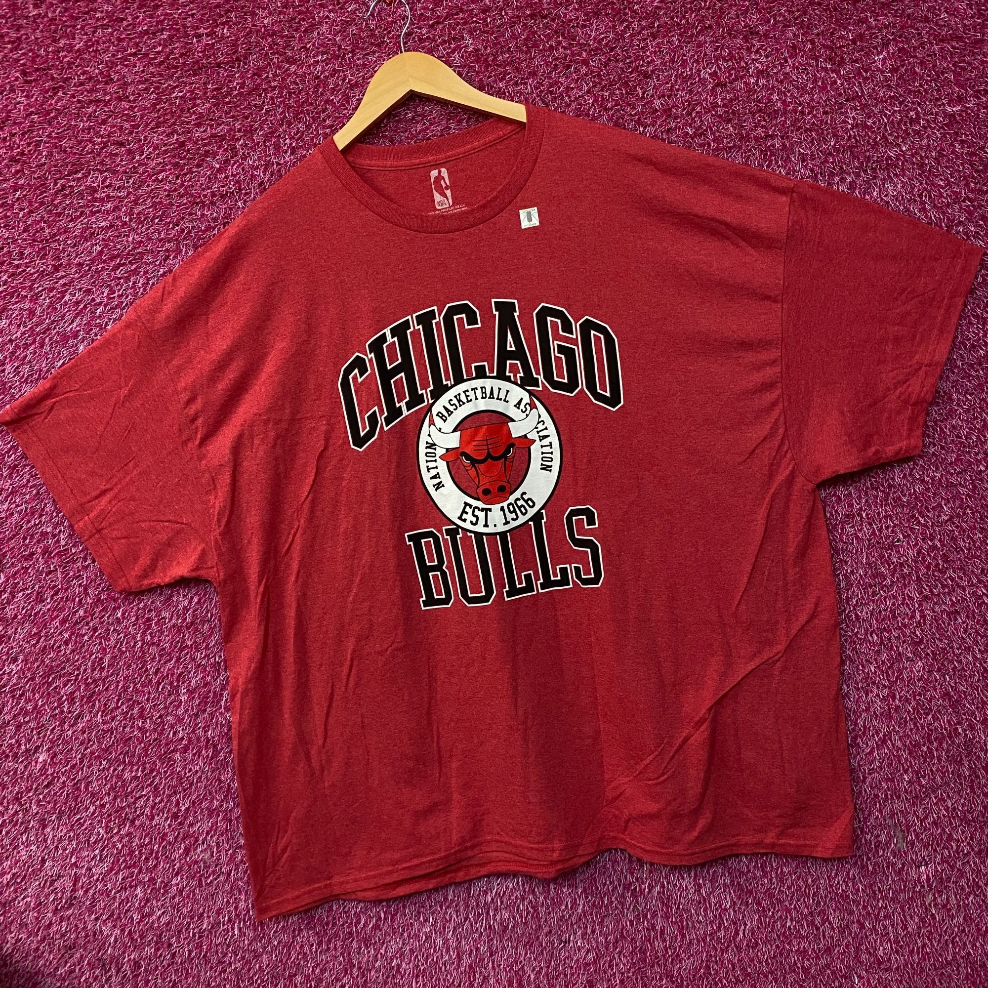 NBA NBA Chicago Bulls Vintage Style Graphic T-Shirt size 4 Size US XXL / EU 58 / 5 - 3 Thumbnail