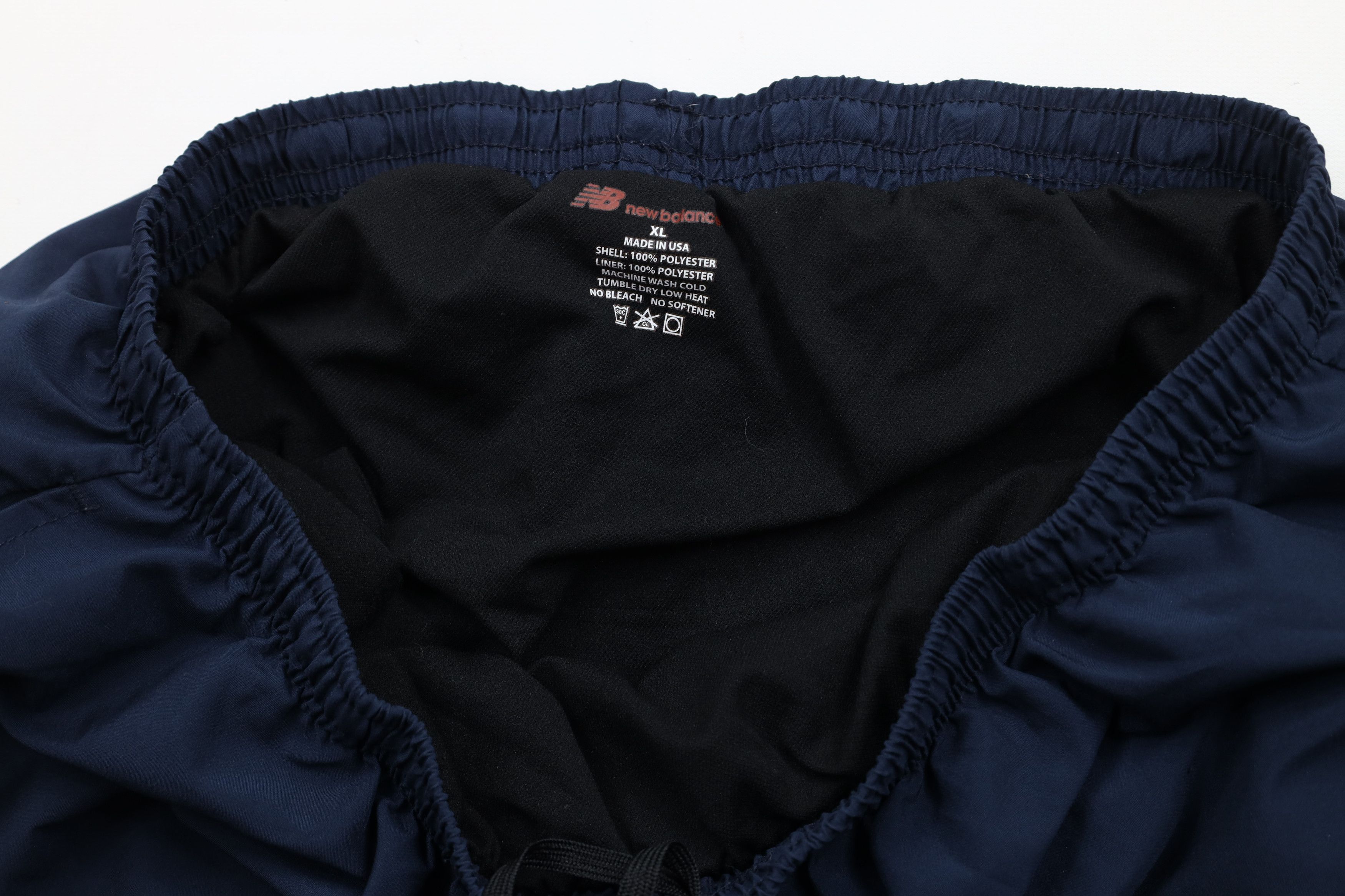New Balance × Vintage Vintage 90s New Balance Lined Running Shorts Blue USA Size US 36 / EU 52 - 7 Thumbnail