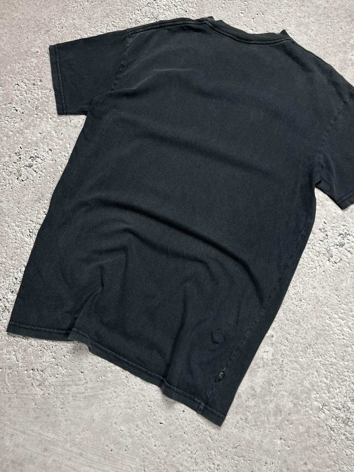 Stussy Stussy Washed Grey T-Shirt Small Blue Arch Logo Streetwear Size US S / EU 44-46 / 1 - 11 Thumbnail