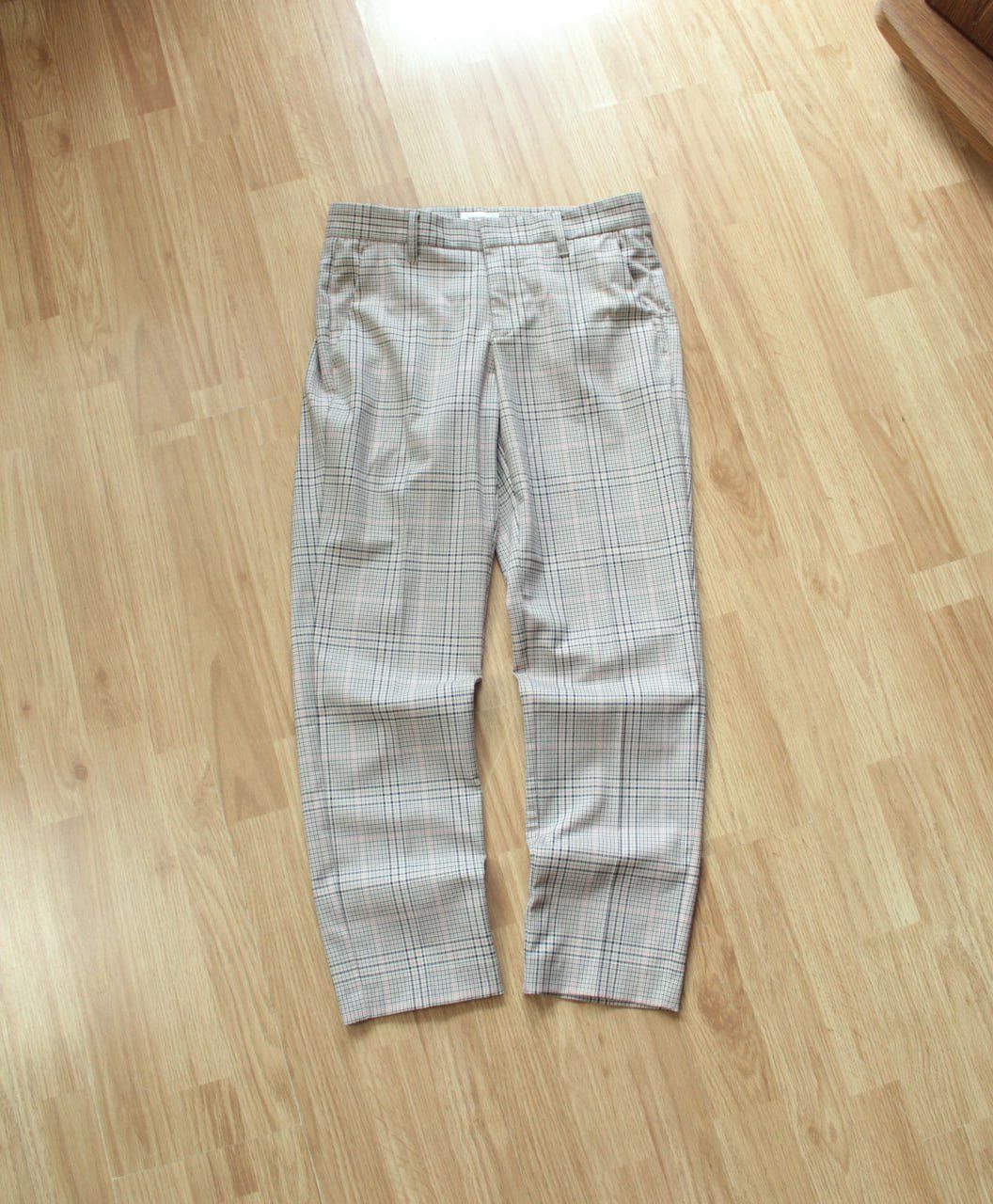 Zadig & Voltaire 🔥 Zadig & Voltaire Prune Tailleur Pants Checkered Trousers Size 26" / US 2 / IT 38 - 6 Thumbnail