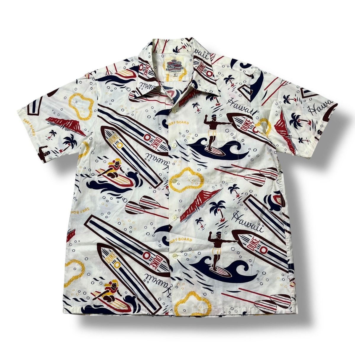 Duke Kahanamoku Toyo enterprises short sleeve button ups shirt Size US S / EU 44-46 / 1 - 1 Thumbnail
