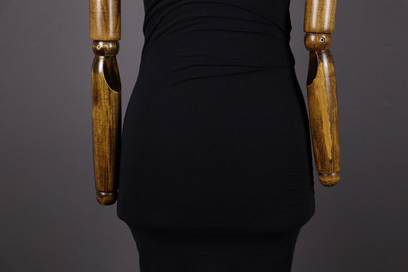 Allsaints AllSaints Gamma Rushed Black Party Tank Midi Dress Size S Size S / US 4 / IT 40 - 8 Thumbnail