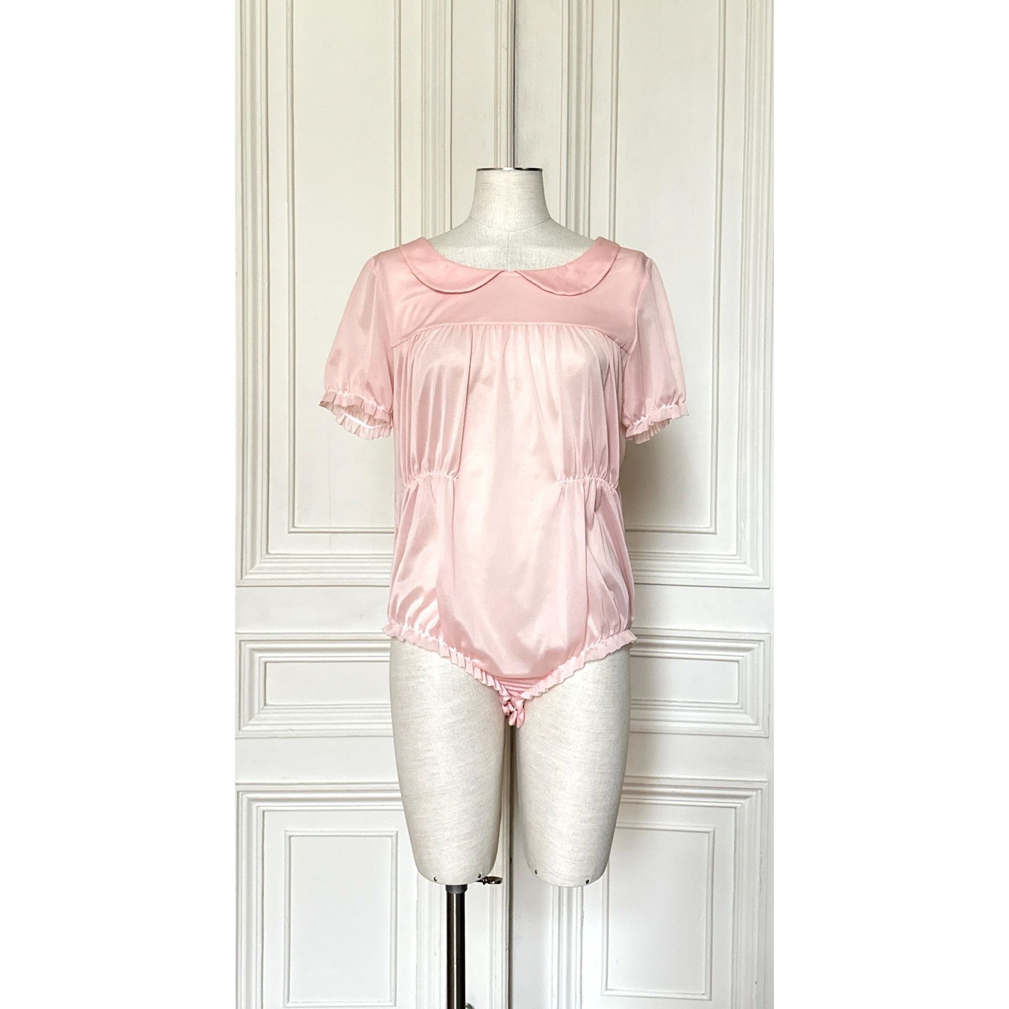 Maison Margiela Fall/Winter 2023 Pink Bodysuit Size M / US 6-8 / IT 42-44 - 1 Thumbnail