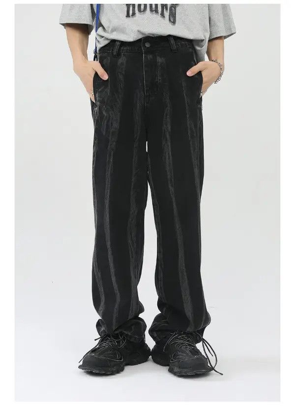 Japanese Brand Nozomi x Yoko Vintage high street washed straight jeans Size US 32 / EU 48 - 1 Thumbnail