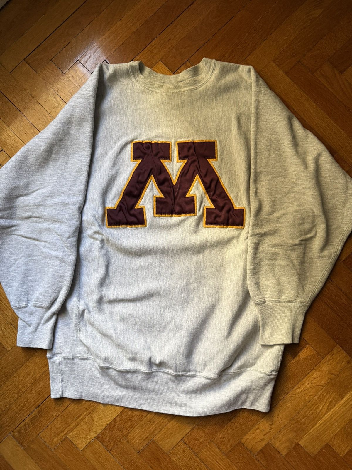 Champion Vintage 90s Minnesota Champion Reverse Weave Crewneck Size US L / EU 52-54 / 3 - 1 Thumbnail