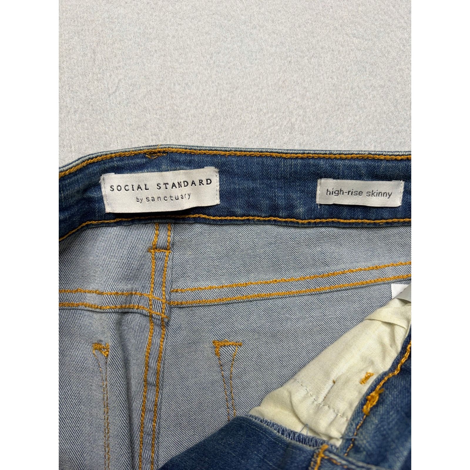 Social Status Social Standard By Sanctuary Skinny Jeans Women’s 6/28 Size 28" / US 6 / IT 42 - 4 Thumbnail