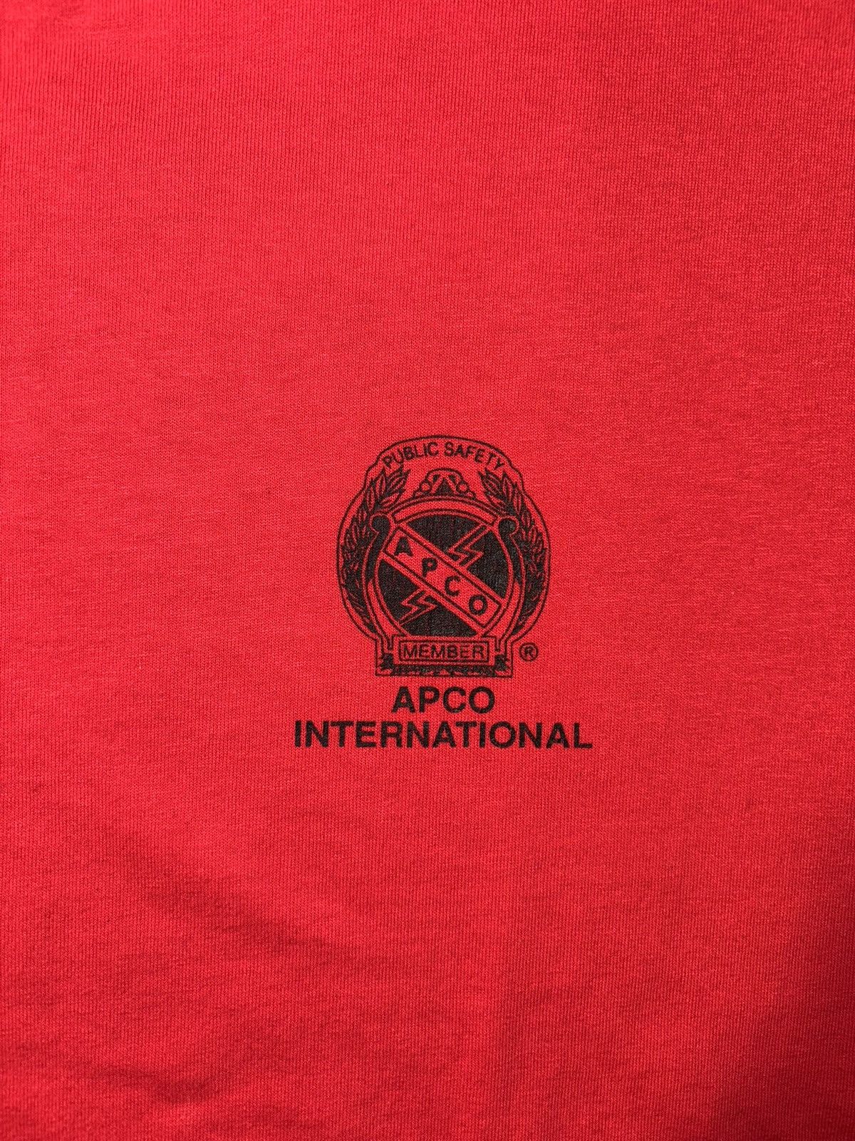 Hanes Vintage APCO International Emergency Dispatch 911 90’s USA Size US L / EU 52-54 / 3 - 3 Thumbnail