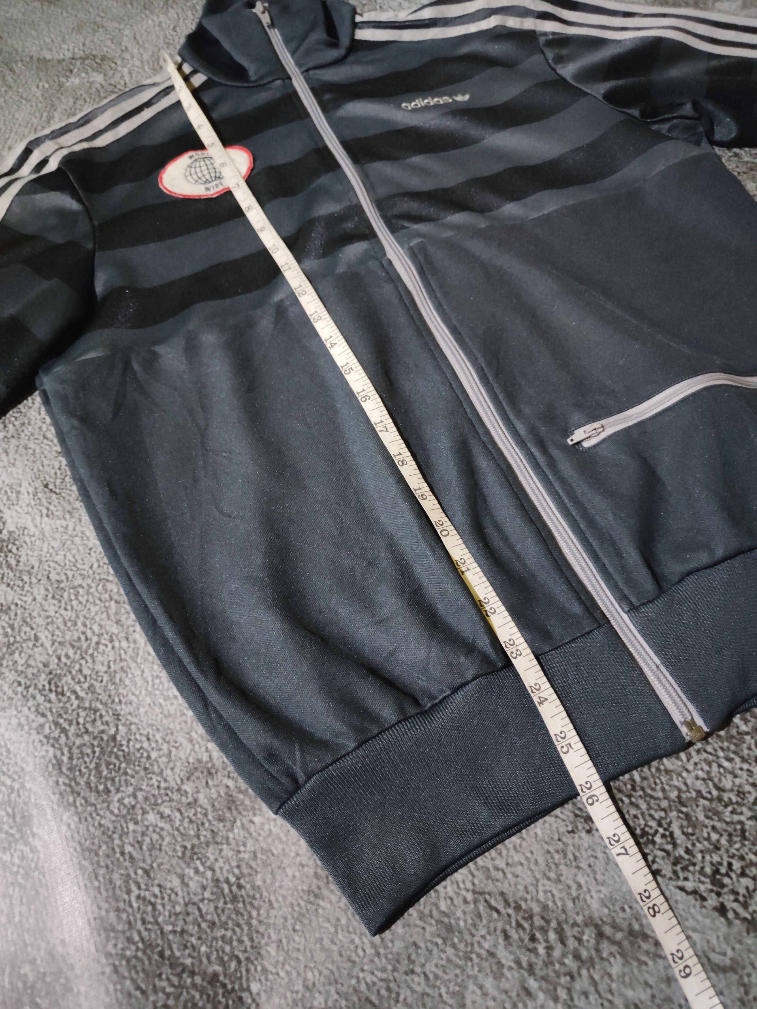 Adidas Vintage Adidas World Wide Track Jacket (Rare) Size US M / EU 48-50 / 2 - 9 Thumbnail