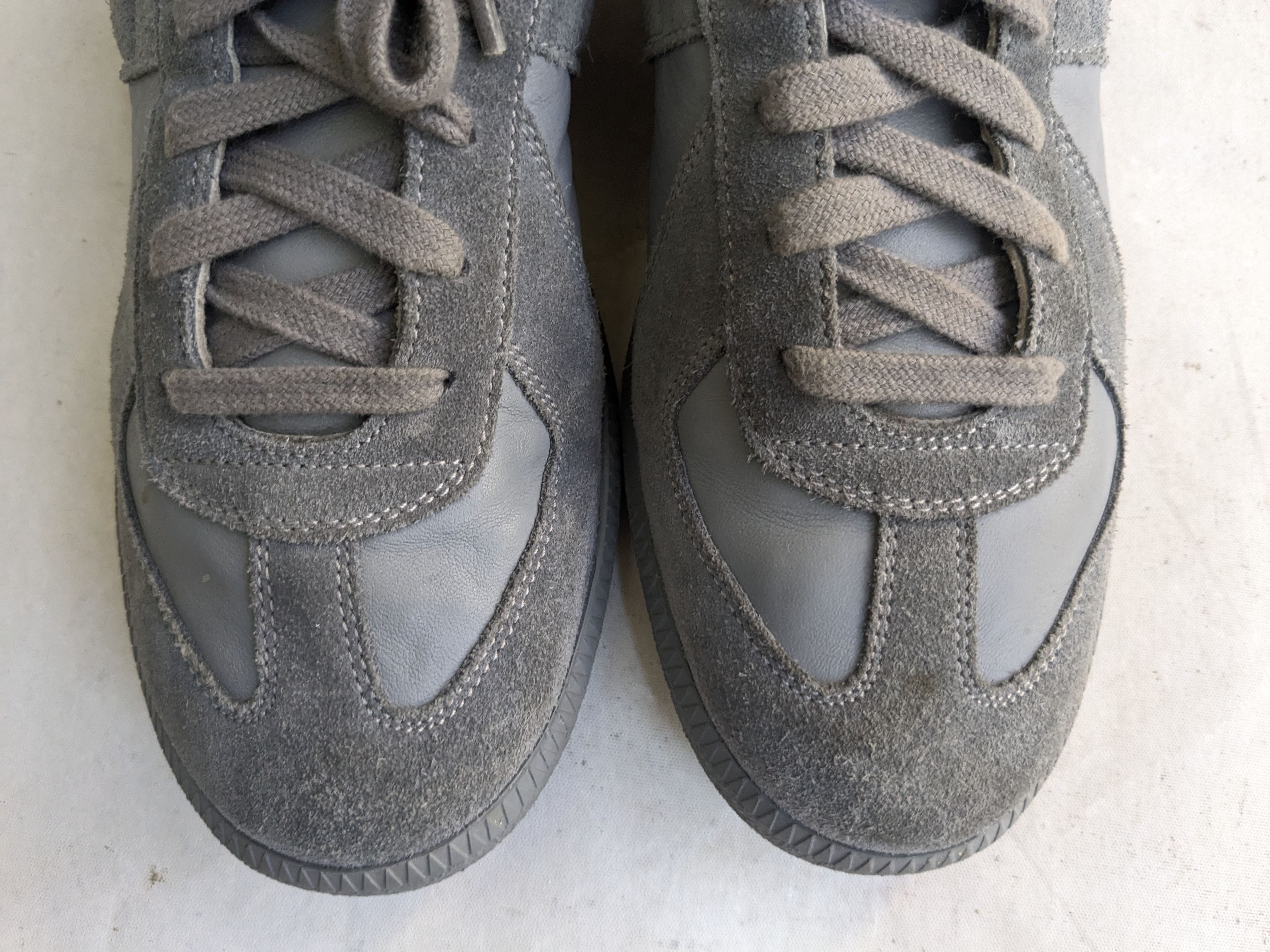 Maison Margiela Maison Margiela Gat Sneaker Low Gray 40 7 Suede Size US 7 / EU 40 - 7 Thumbnail