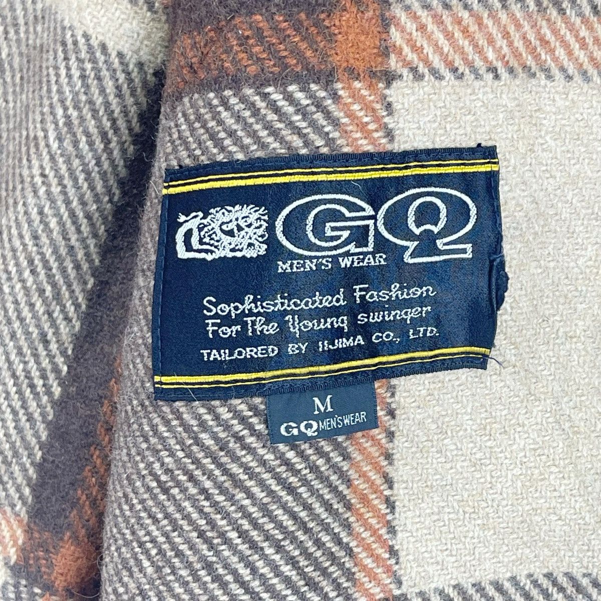 GQ GQ Wool Plaid Tartan Jacket Size US M / EU 48-50 / 2 - 8 Thumbnail