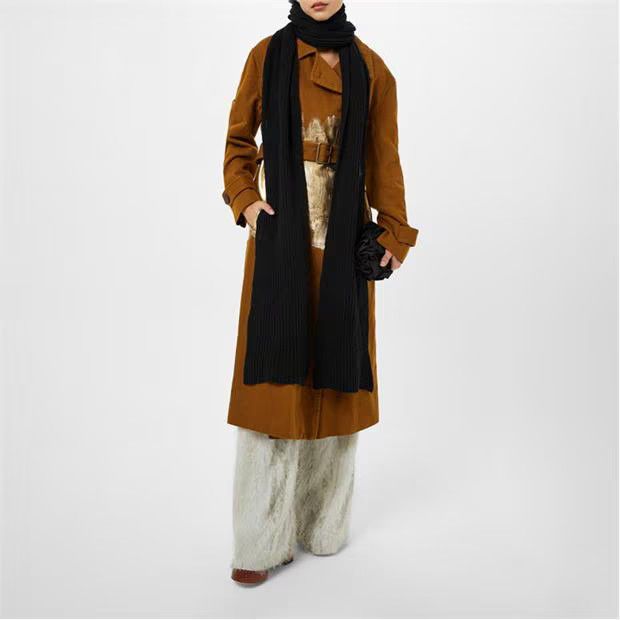 Dries Van Noten o1g2r1mq1024 Size: OS / Scarf in Black Size ONE SIZE - 4 Thumbnail