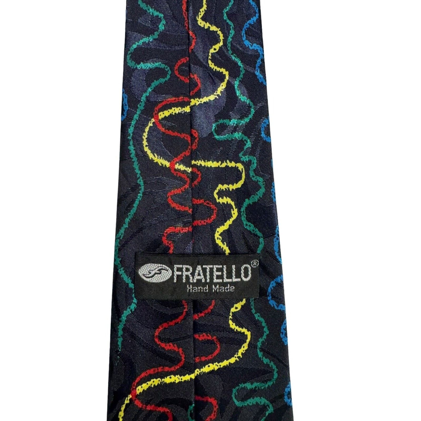 Other Fratello Crayon Scribbles Drawing Teacher Education NeckTie Size ONE SIZE - 4 Thumbnail
