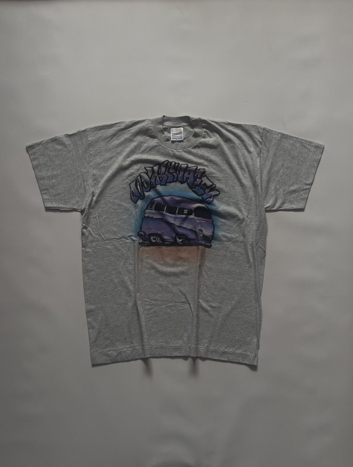 Vintage Vintage 1996 Rap Graffiti Bus T-shirt, Tee Size US XL / EU 56 / 4 - 2 Thumbnail
