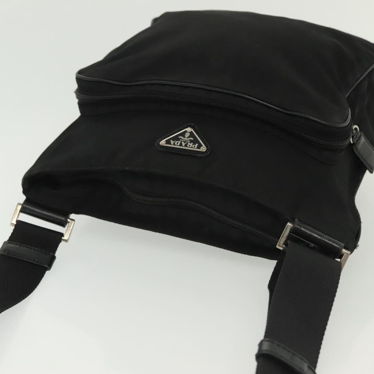 Prada PRADA Shoulder Bag Nylon Black Silver Size ONE SIZE - 6 Thumbnail