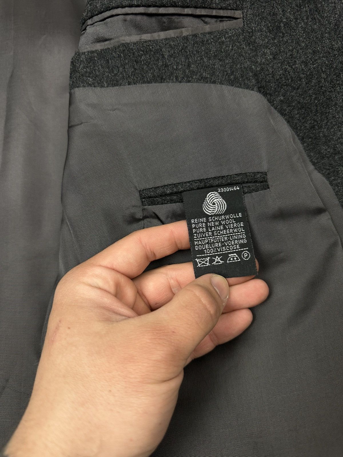 Ermenegildo Zegna Vintage Zegna Wool Suit 3 Piece Grey Classic Formal Tailored Size 40R - 10 Thumbnail