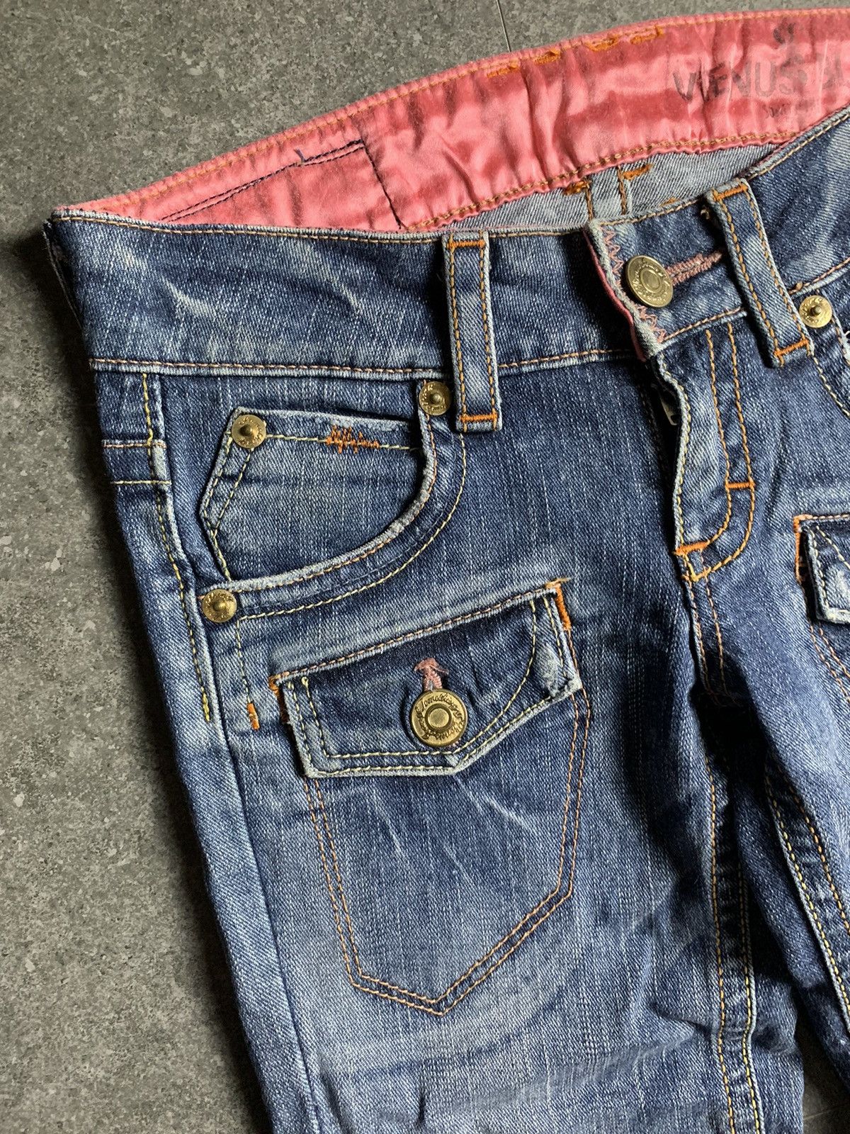 If Six Was Nine × Japanese Brand × Le Grande Bleu (L.G.B.) 2000s Vienus Bliss by Something Edwin Bootcut Jeans Size US 28 / EU 44 - 5 Thumbnail