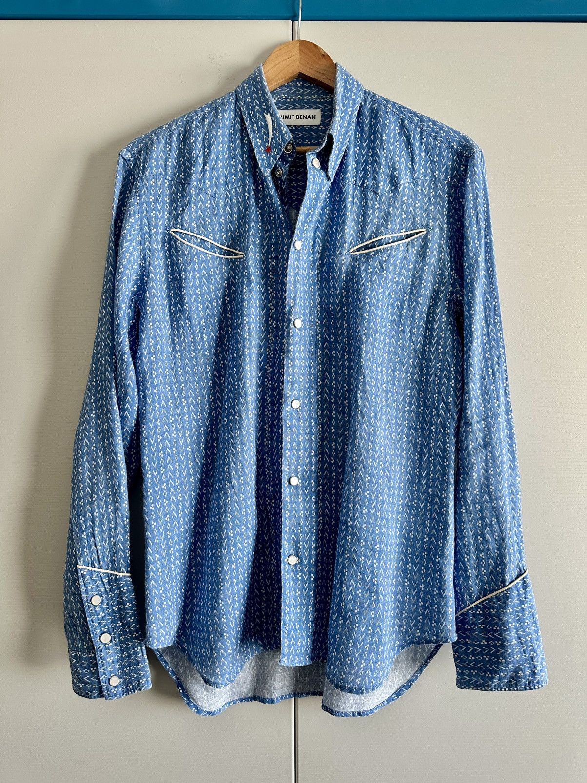 Umit Benan SS17 “Los Bastardos” Western Shirt Size US S / EU 44-46 / 1 - 1 Thumbnail
