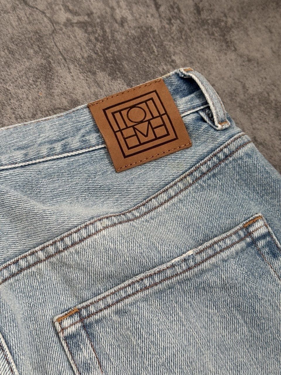 Other Toteme Blue Washed Denim Jeans Size US 32 / EU 48 - 8 Thumbnail