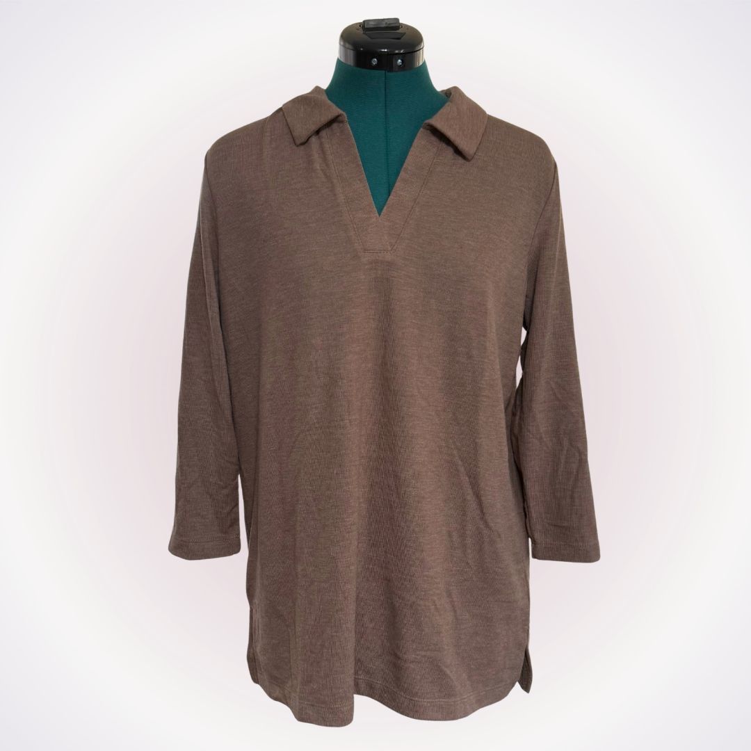 Other Matty M Notched Neck Tunic Top | Sz M Size M / US 6-8 / IT 42-44 - 1 Thumbnail