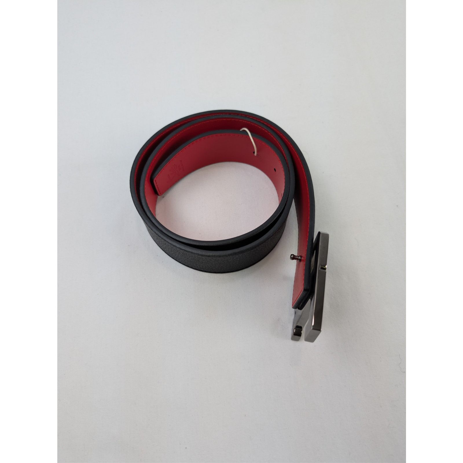 Christian Louboutin o1rshd1 Size: 85 / leather CL Logo belt in black Size 34 - 10 Thumbnail