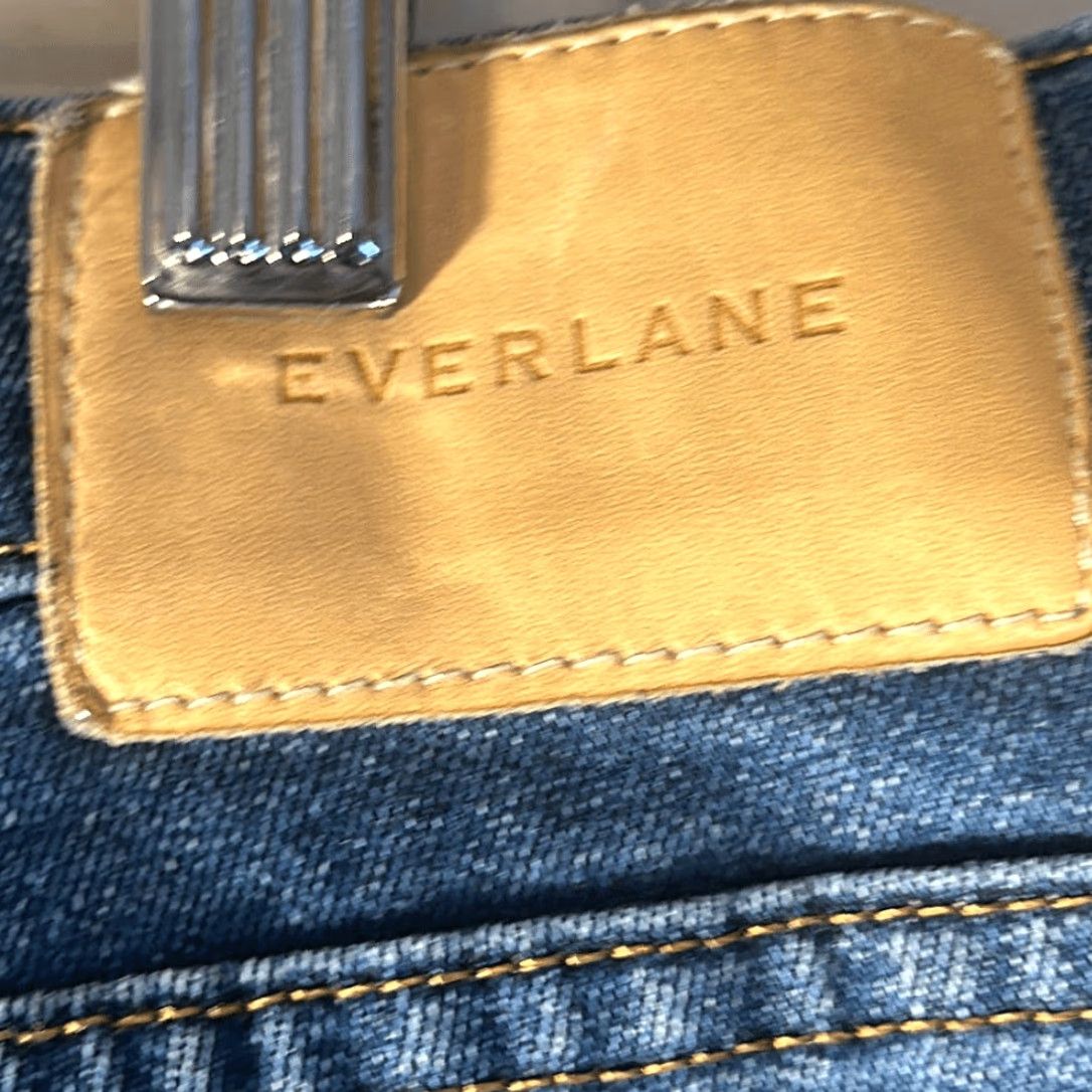 Everlane Everlane Jeans Women Medium Wash Cotton Size 33 Skinny Mid Rise Blue 33 Jeans Size 24" / US 00 / IT 34 - 4 Thumbnail
