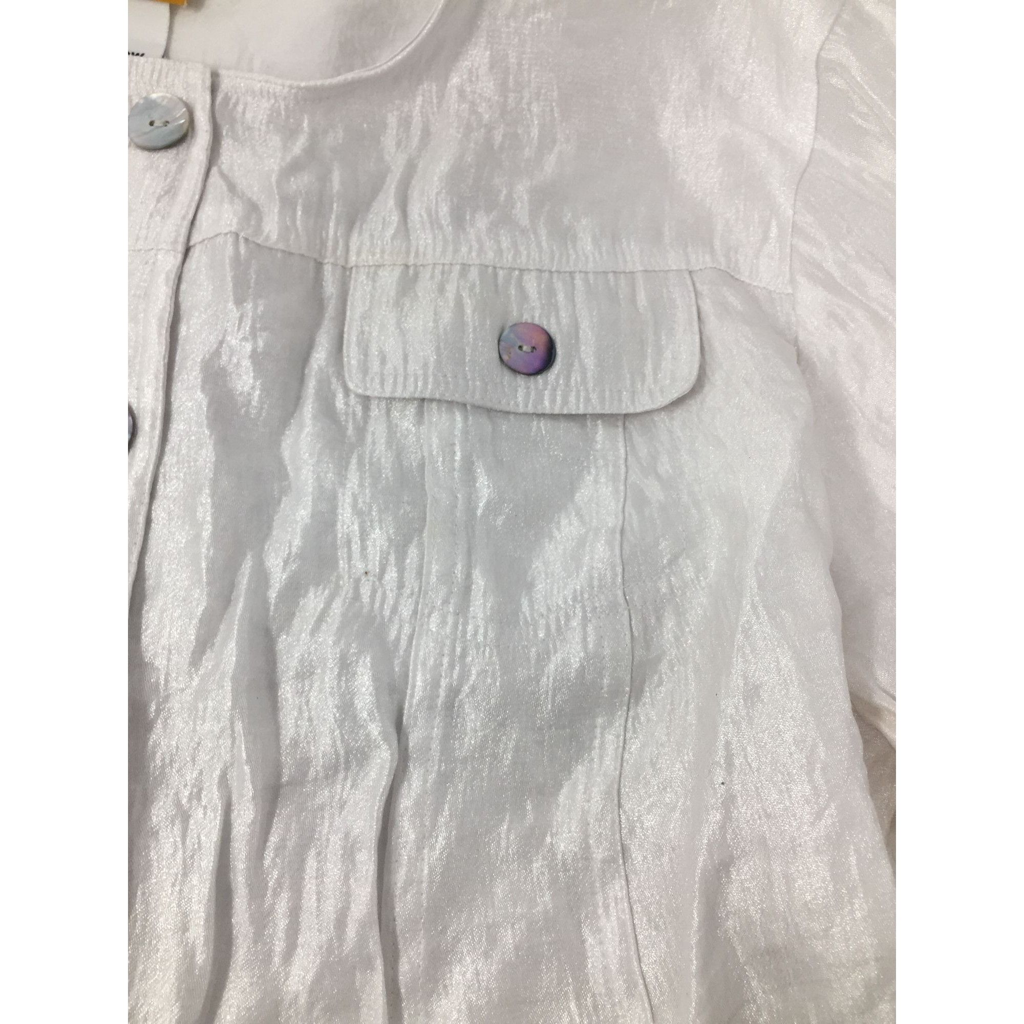 Other ''Ruby Rd Woman'' Size 22W Long Sleeved White Button Down Dr Size XXL / US 16-18 / IT 52-54 - 3 Thumbnail