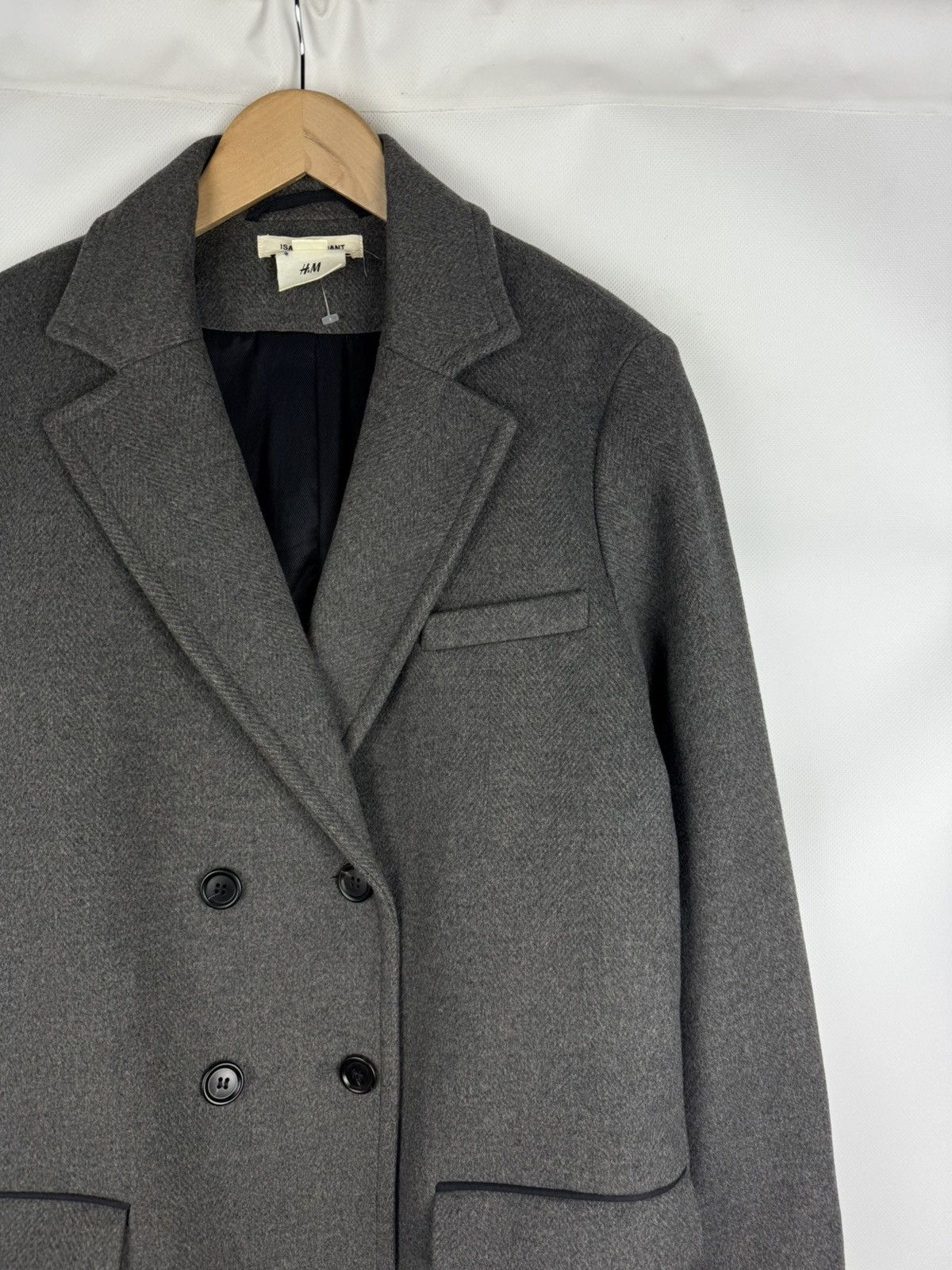 Isabel Marant Isabel Marant Pour H&M Double Breasted Wool Coat Jacket Size M / US 6-8 / IT 42-44 - 5 Thumbnail