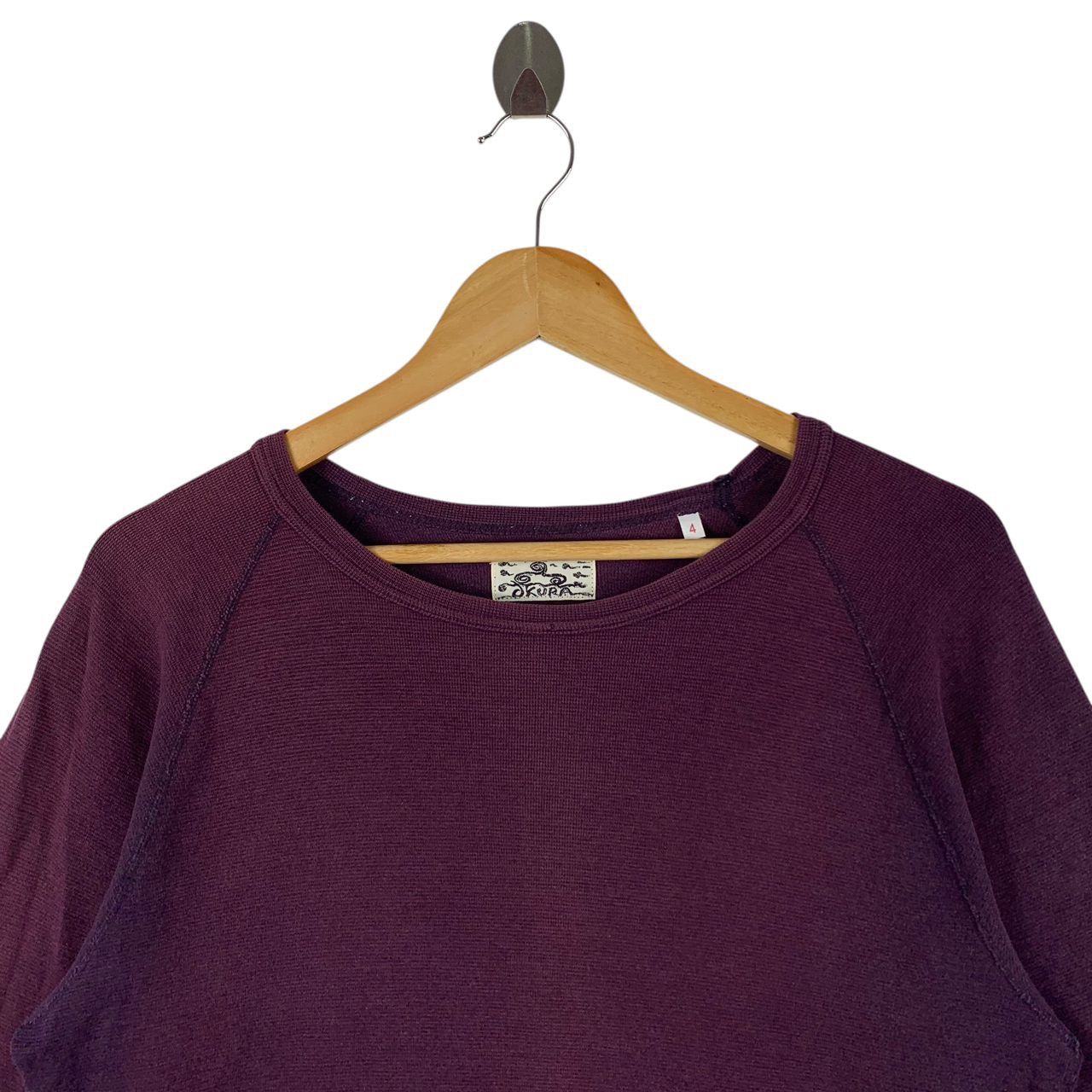 Okura OKURA japanesebrand long sleeve plain tee Size US XL / EU 56 / 4 - 2 Thumbnail