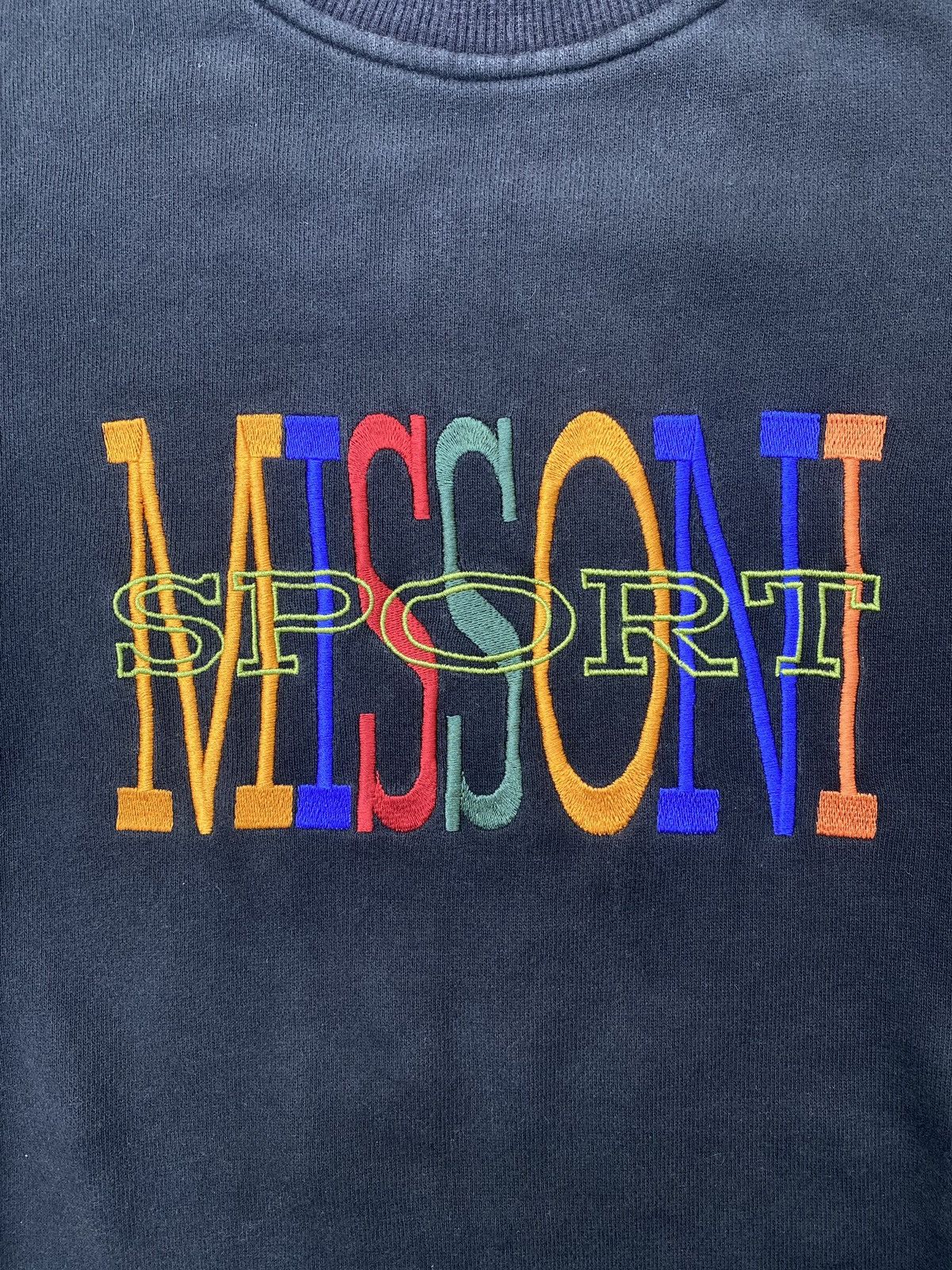 Designer × Missoni Vintage Missoni Sport Sweatshirt Size US L / EU 52-54 / 3 - 2 Thumbnail