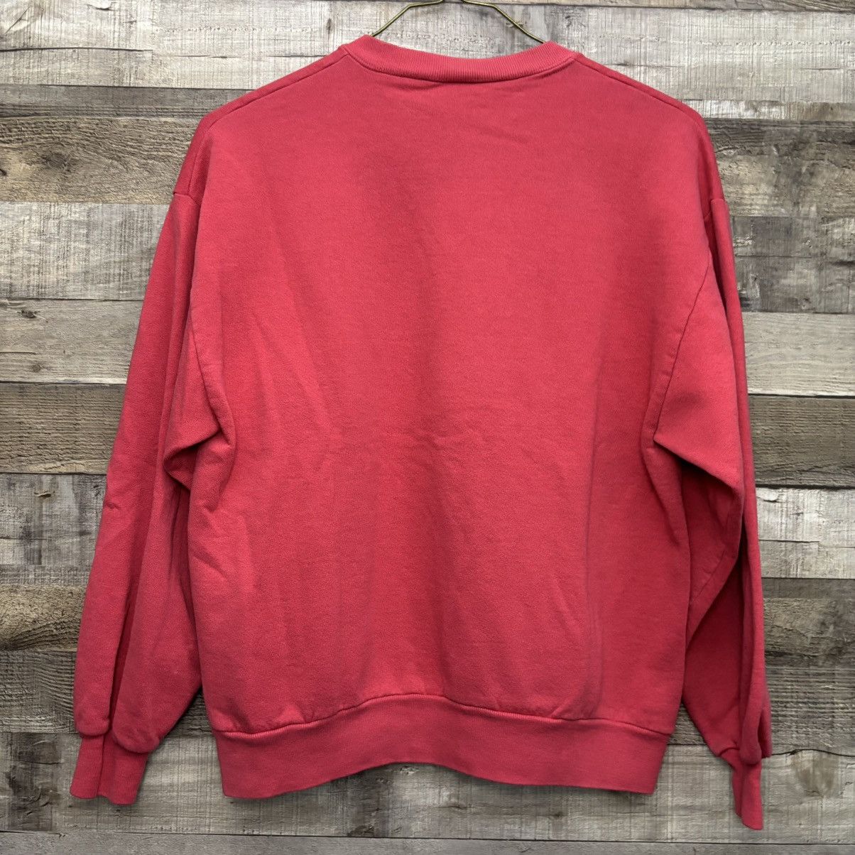 Nike Vintage 1990s Red Nike Crewneck Mini Swoosh Size US M / EU 48-50 / 2 - 3 Thumbnail