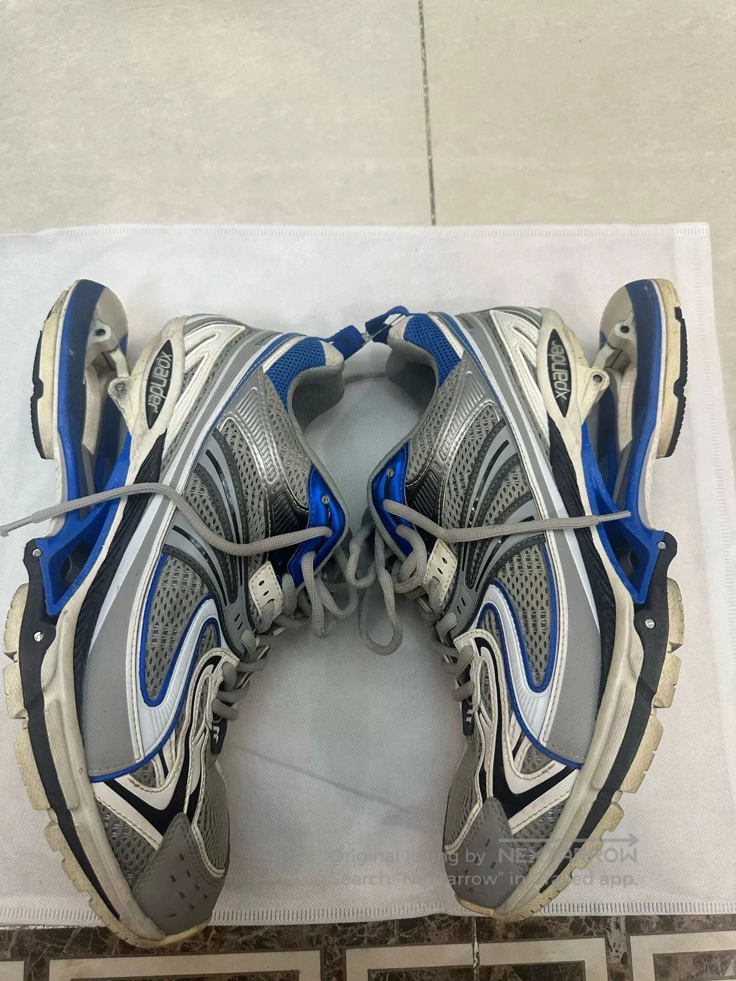 Balenciaga Balenciaga xpander blue sneakers with original box. Size US 10.5 / EU 43-44 - 2 Thumbnail