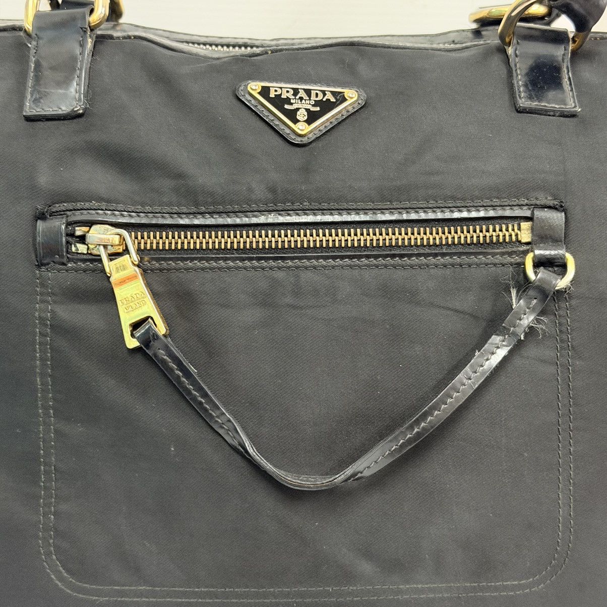 Prada Prada Nylon Large Tote Bag Size ONE SIZE - 8 Thumbnail