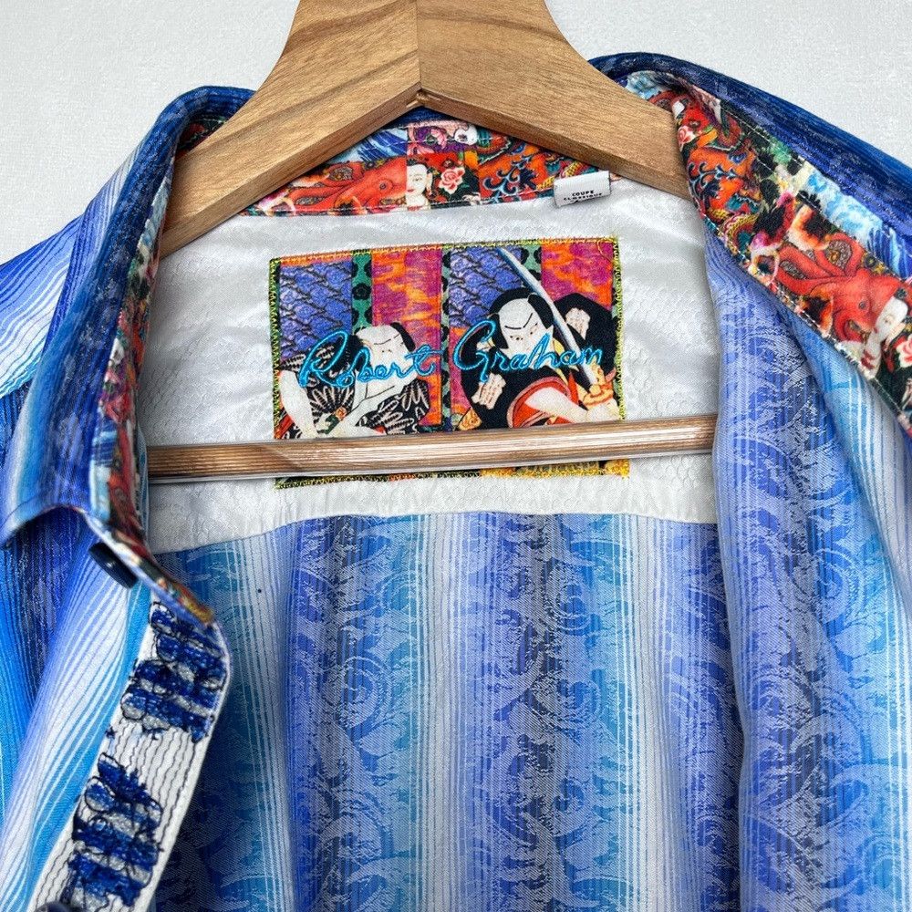 Robert Graham Robert Graham Men’s Classic Fit Endless Lagoon Samurai Spir Size US XL / EU 56 / 4 - 6 Thumbnail