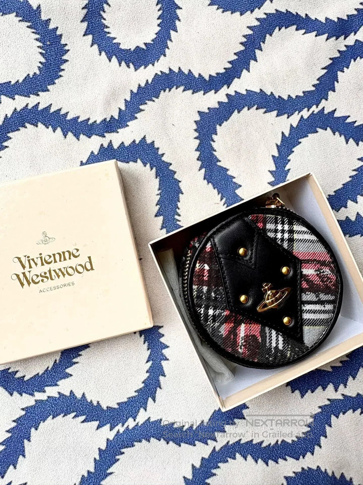 Vivienne Westwood Vivienne Westwood Vintage Graffiti Check Coin Purse. Size ONE SIZE - 1 Thumbnail