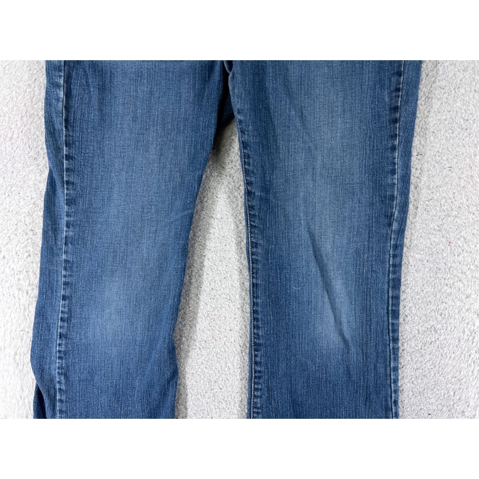Lee Lee Jeans Women Boots Cut 26 Blue Denim Mid Rise 26x28 Regular Read Size 26" / US 2 / IT 38 - 3 Thumbnail
