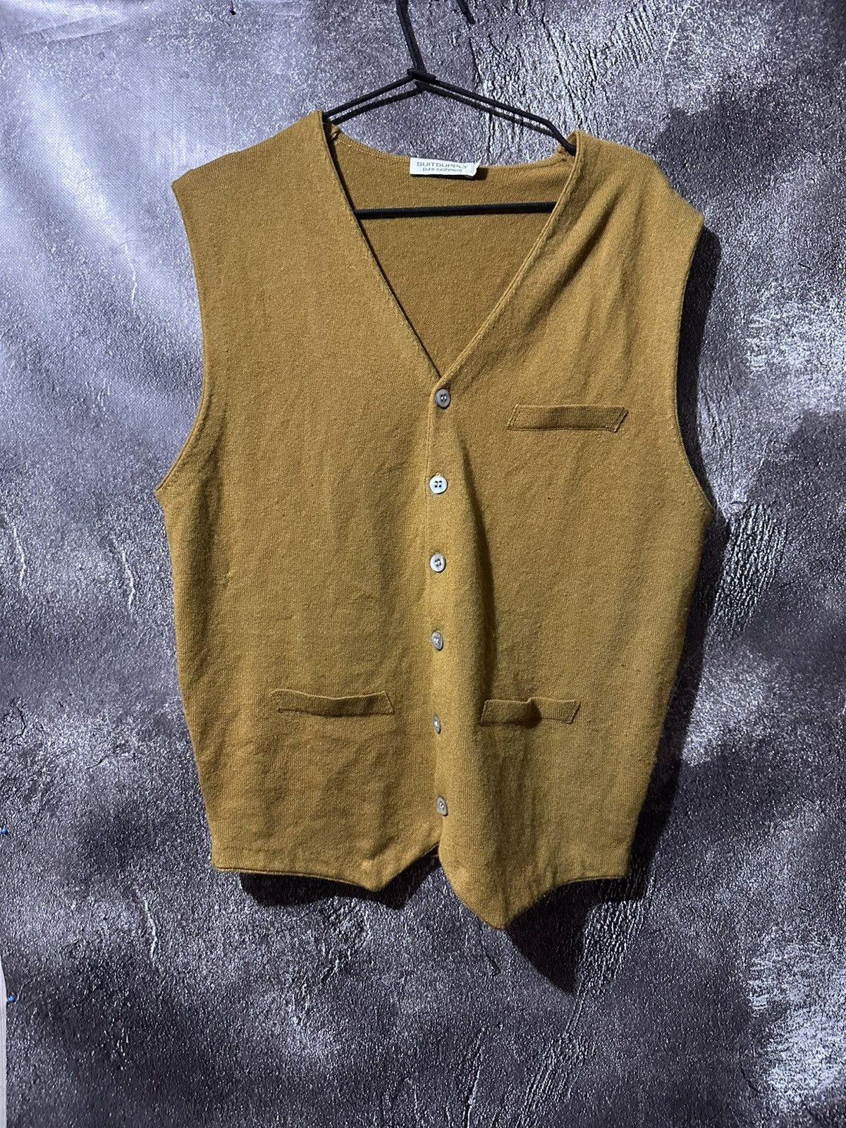 Other Suitsupply cashmere suit vest Size L / US 10 / IT 46 - 1 Thumbnail