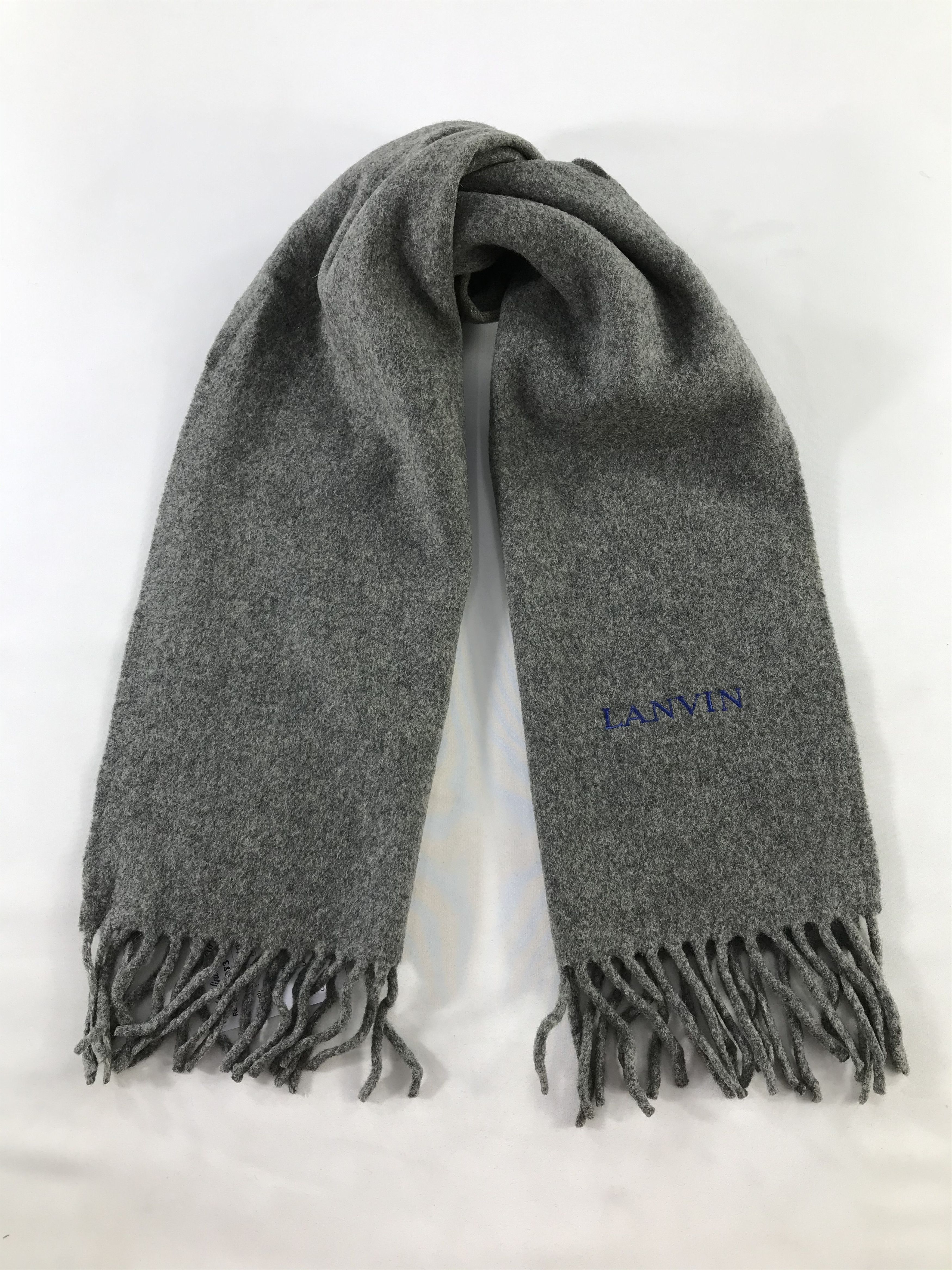 Lanvin × Vintage Lanvin Scarf / Muffler / Neckwear - WW2083 Size ONE SIZE - 1 Thumbnail