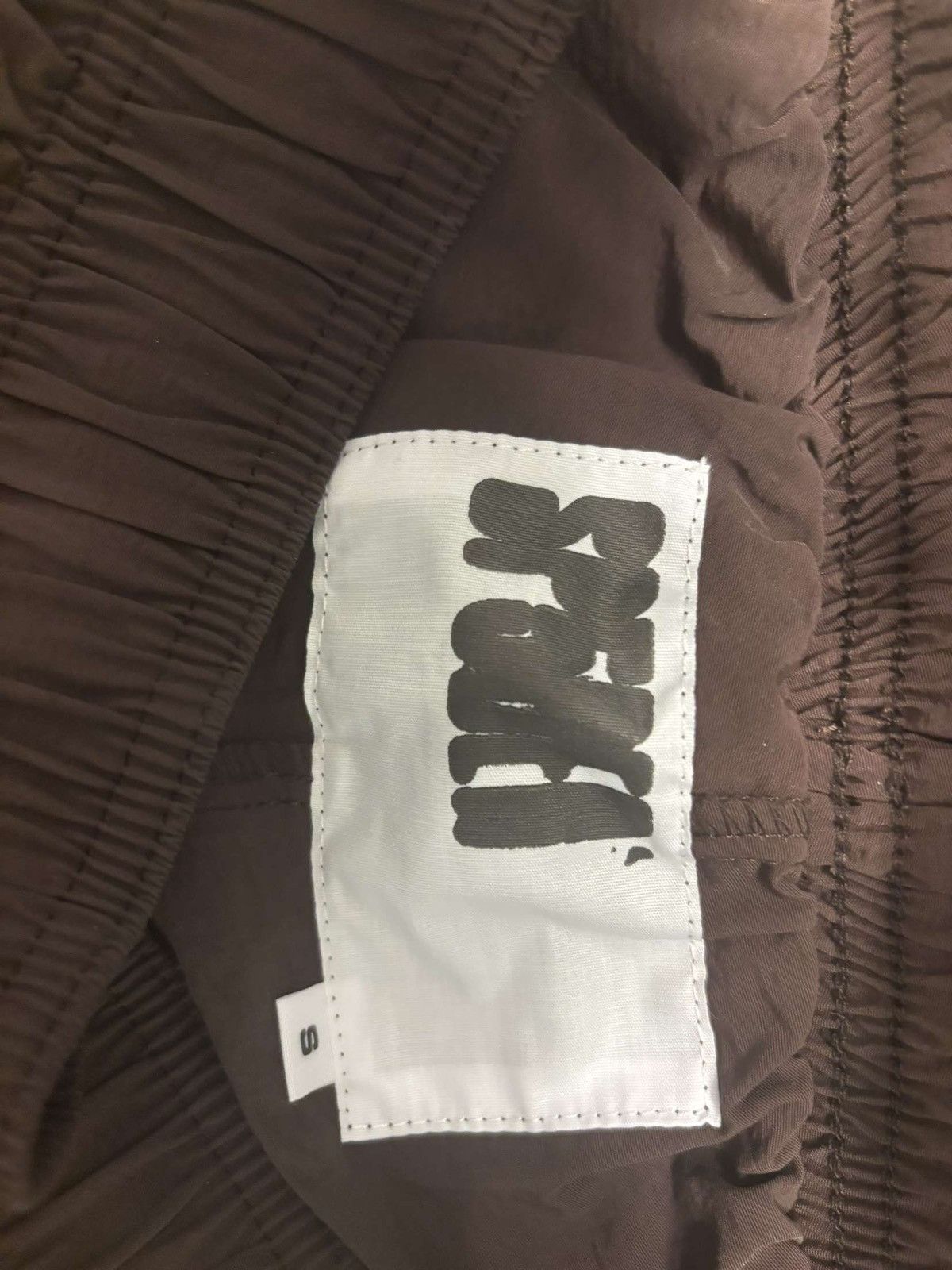 Sp5der Sp5der Brown Double Layered Shorts Size US 28 / EU 44 - 6 Thumbnail