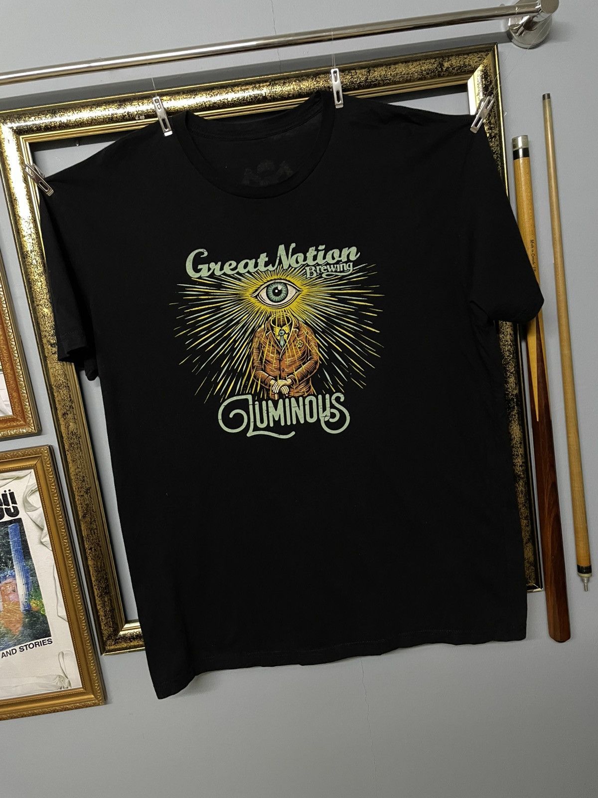 Japanese Brand Vintage Japan Designer - Great Nation Brewing Luminous ‘Eye’ Size US L / EU 52-54 / 3 - 2 Thumbnail