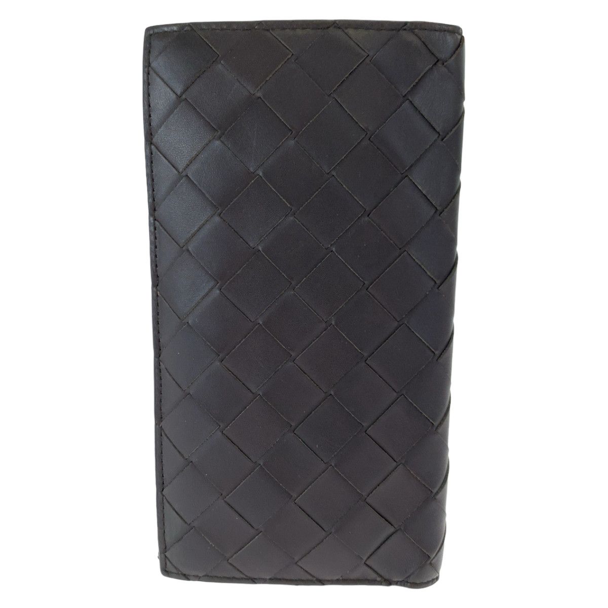 Bottega Veneta Bottega Veneta Bottega Veneta Brown Leather Bifold Wallet Leather Long Wallet PO2255077B Size ONE SIZE - 1 Thumbnail