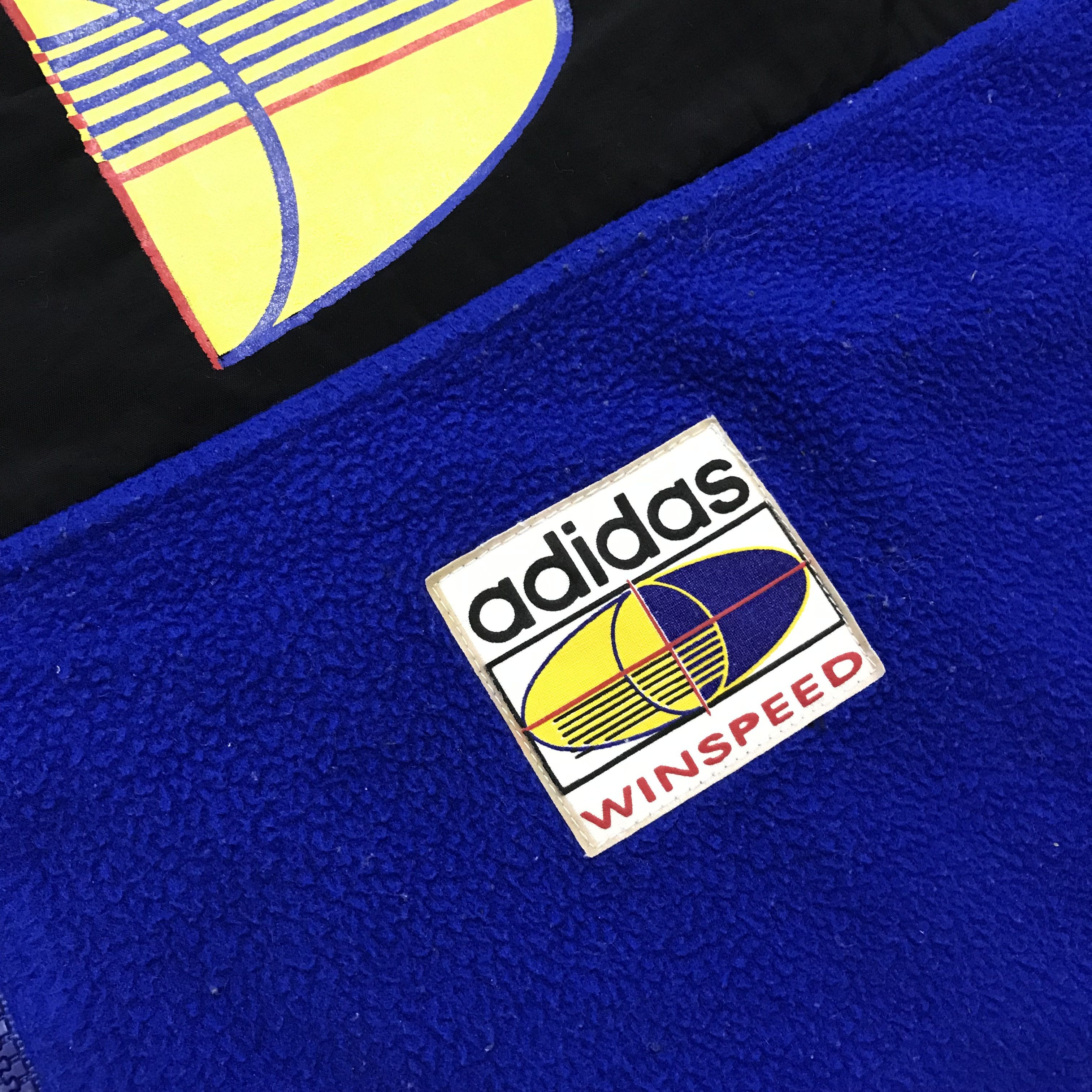 Adidas ADIDAS WINSPEED Vintage Vest Fleece 90s Elvia Streetwear Size US L / EU 52-54 / 3 - 5 Thumbnail