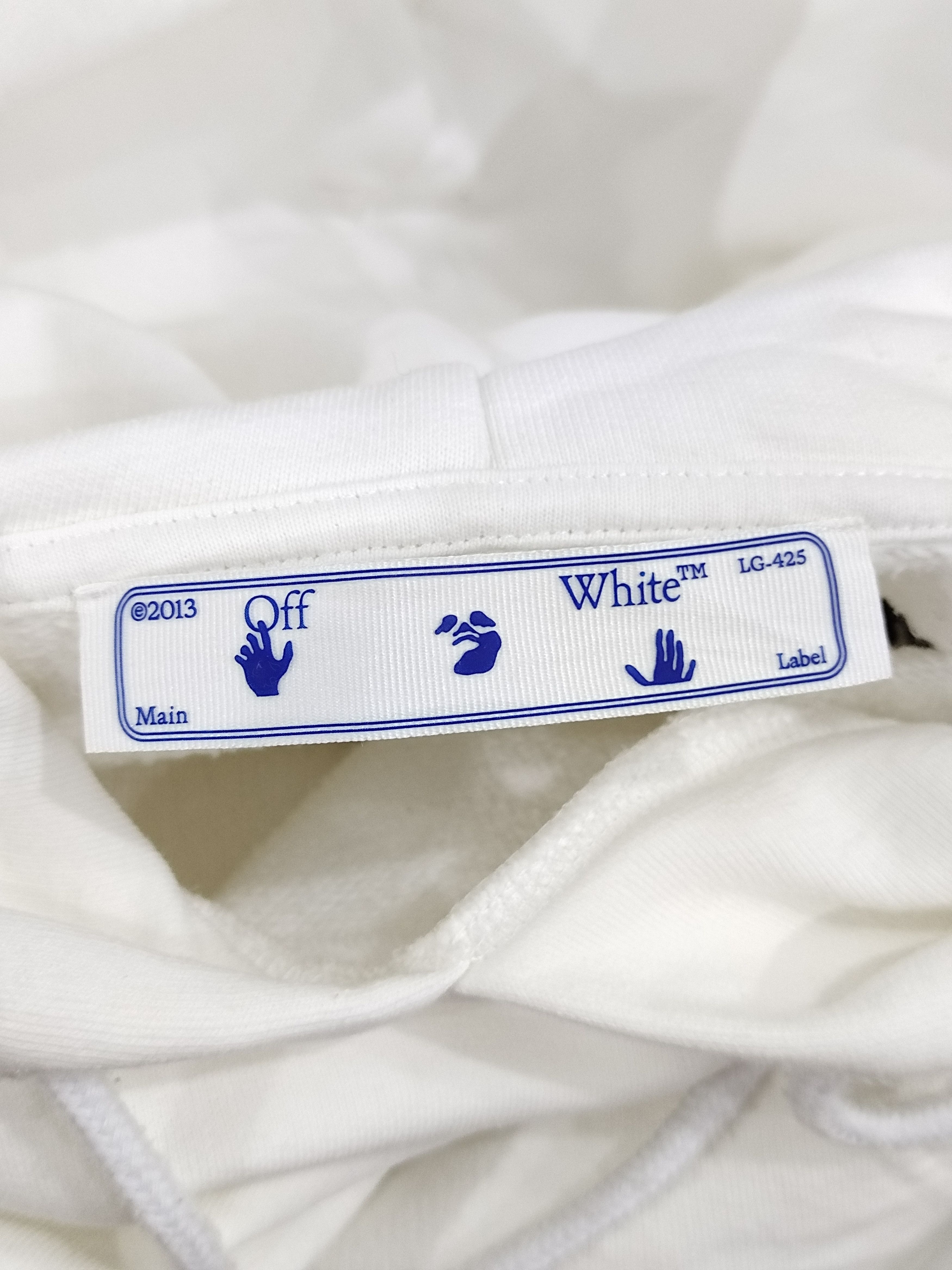 Designer × Off-White Off-White Pascal Arrow Hoodie Size M / US 6-8 / IT 42-44 - 9 Thumbnail