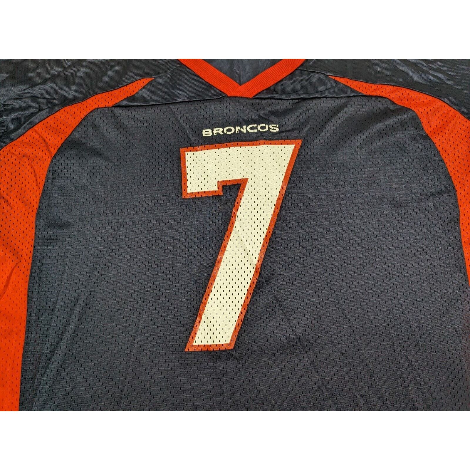 Champion Vtg Denver Broncos Jersey XL 48 Blue Champion Elway #7 NFL Size US XL / EU 56 / 4 - 6 Thumbnail