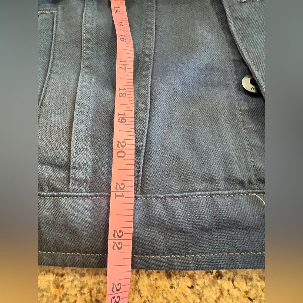 G-Star NWT G-Star RAW Oversized Denim Jacket XS Sea Blue $250 Size XS / US 0-2 / IT 36-38 - 5 Thumbnail