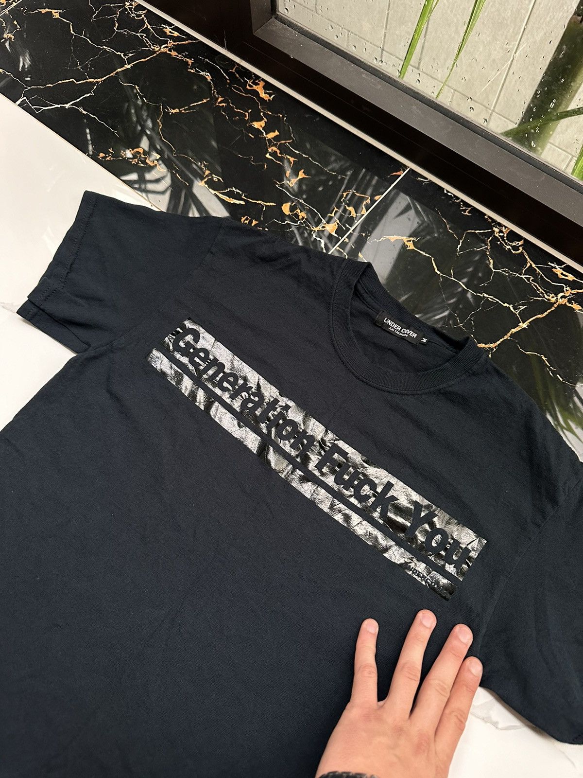Undercover × Vintage UNDERCOVER VINTAGE ‘GENERATION FUCK YOU’ TEE Size US M / EU 48-50 / 2 - 4 Thumbnail