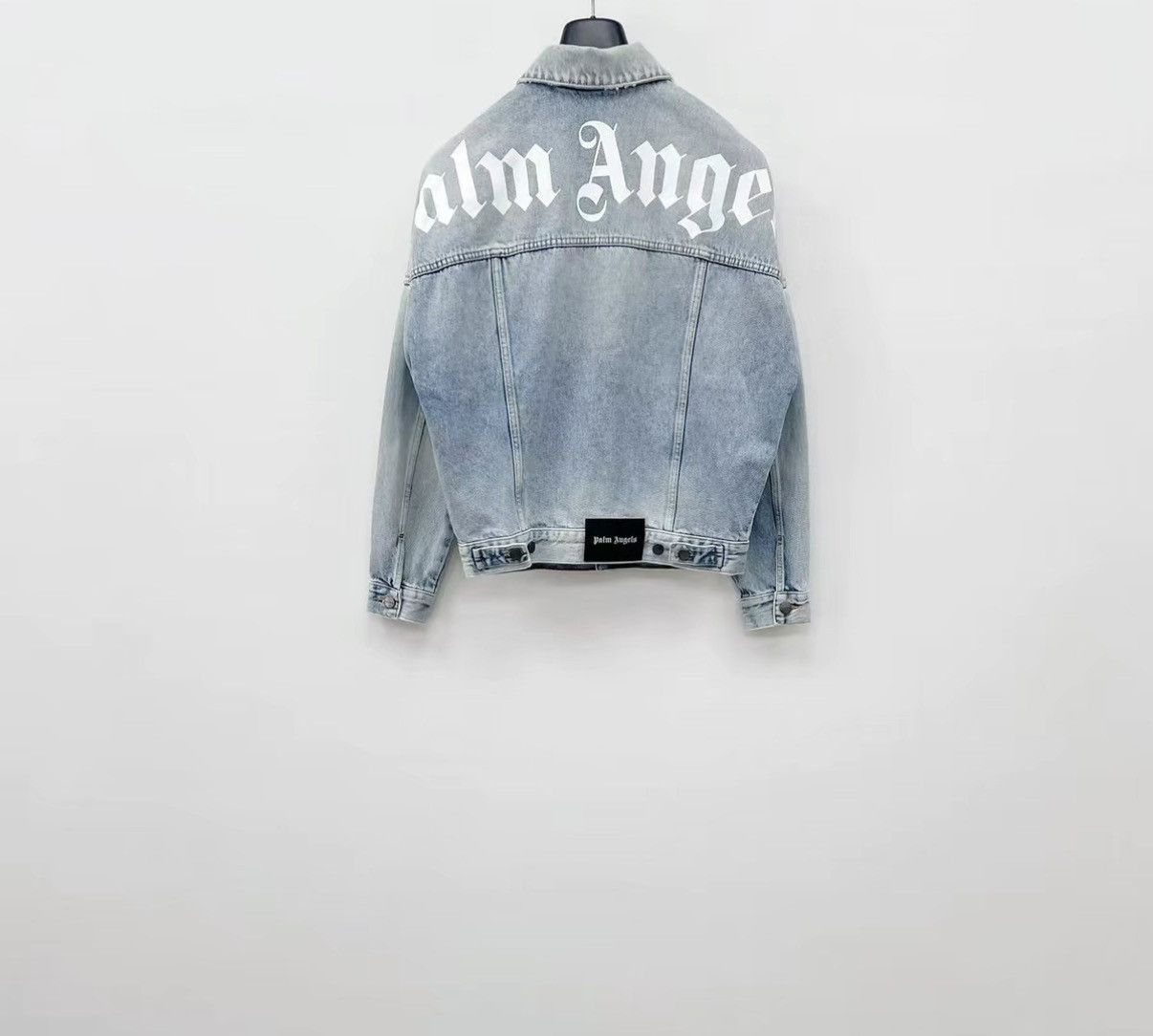 Palm Angels PALM ANGELS 100% Cotton Washed Denim Jacket J30 Size US L / EU 52-54 / 3 - 1 Thumbnail
