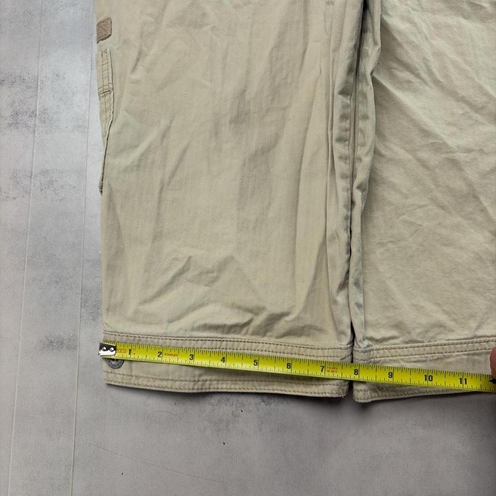 Levi's Y2K Tan Levi’s Grunge Gothic Cargo Capri Pants Size 30" / US 8 / IT 44 - 8 Thumbnail