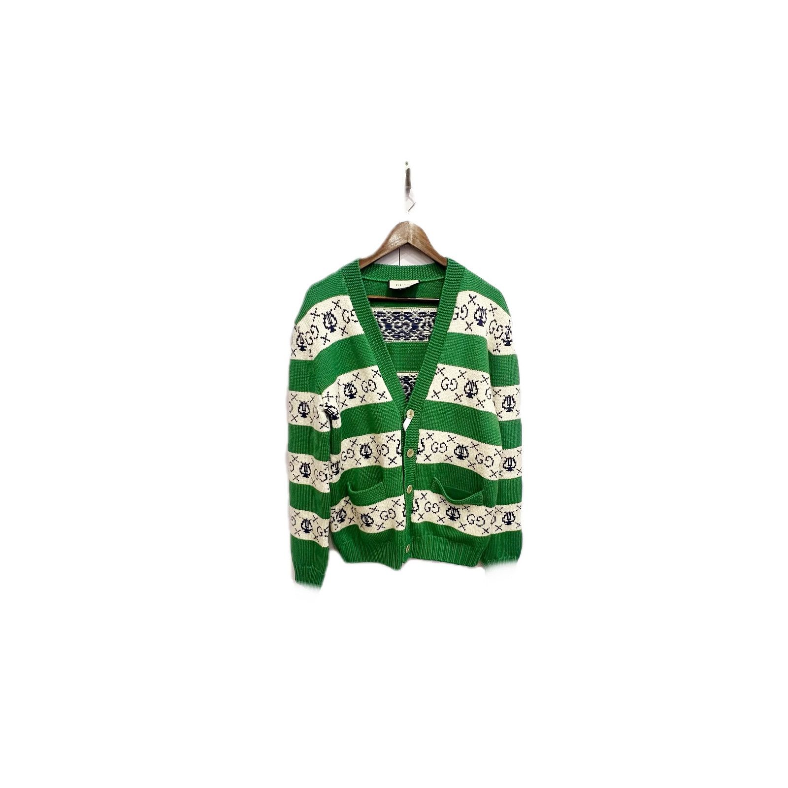 Gucci Gucci GG Logo Cardigan Size S Size US S / EU 44-46 / 1 - 1 Thumbnail