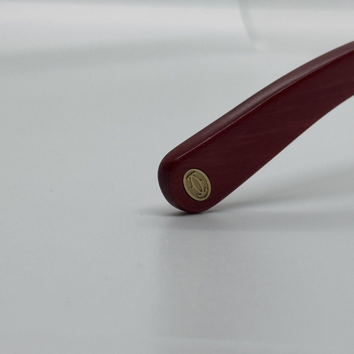 Cartier Cartier Red Wood Gold Glasses Size ONE SIZE - 3 Thumbnail